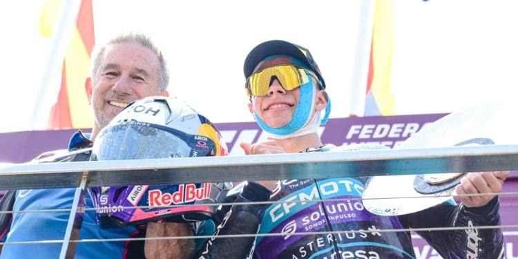 David Alonso revela congratulações de Valentino Rossi: ‘A mensagem alegrou-me mais’