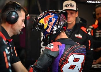 Lorenzo Savadori garante que há espaço para a Aprilia RS-GP melhorar: ‘Sabemos isso; Trabalhámos no inverno para resolver pontos fracos’