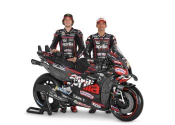 Vídeo e imagens: A nova Aprilia RS-GP ao pormenor