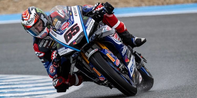 Mau tempo não parou Jonathan Rea em Jerez: ‘Trabalhámos no programa de desenvolvimento e familiarizei-me a rodar à chuva’