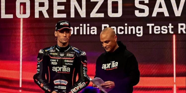 Lorenzo Savadori garante que RS-GP 25 é uma evolução mas ‘há trabalho por fazer’; Feliz por ver Martín com o #1: ‘Foi emocionante’