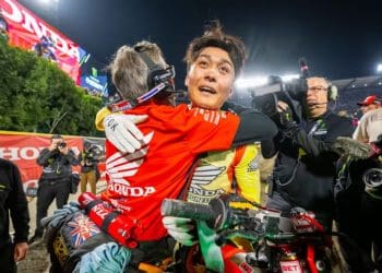 Jo Shimoda arrancou AMA 250 SX da melhor forma: ‘É a melhor forma de começar e sinto-me muito entusiasmado’