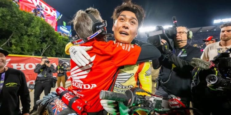 Jo Shimoda arrancou AMA 250 SX da melhor forma: ‘É a melhor forma de começar e sinto-me muito entusiasmado’