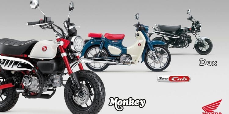 Ícones renovados: Honda dá novas cores e motor à Dax, Monkey e Super Cub C125