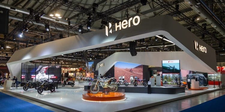 Hero MotoCorp registou design de nova moto elétrica