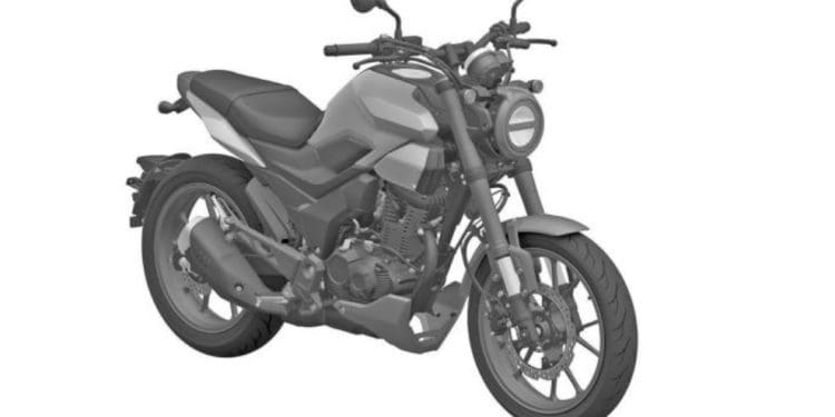 Honda patenteia neo-retro roadster para a Índia