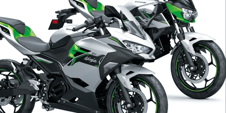 Kawasaki anuncia lançamento de modelos elétricos Ninja e-1 e Z e-1 para 2025 sem alterações de especificações