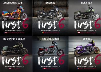 Indian Motorcycle celebrou conjunto «First 6», customs da nova Sport Chief RT (e uma é portuguesa)