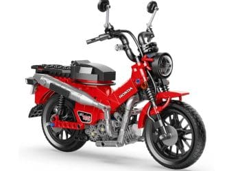 Honda Hunter Cub ganha versão em blocos com 523 peças
