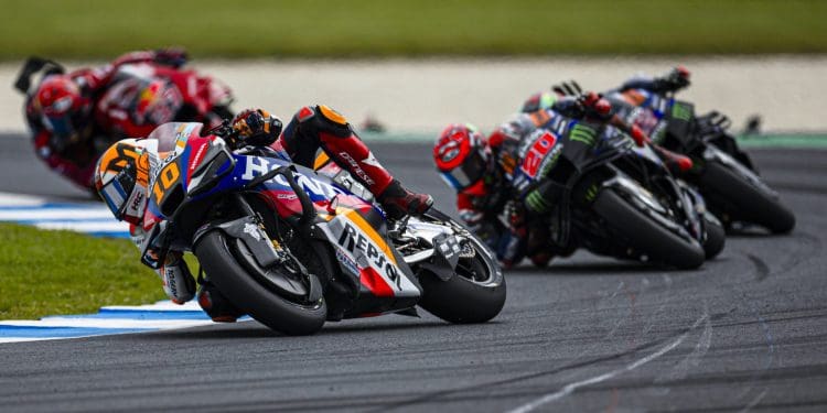 Honda evoluiu mais do que a Yamaha, acredita Luca Marini, que no entanto deixa claro: ‘Estamos atrás deles, mas melhorámos mais’