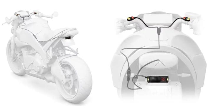 Novas tecnologias para motociclismo reveladas no CES