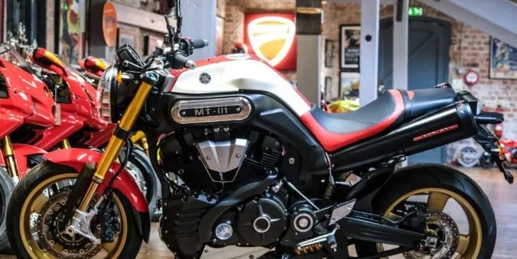 Yamaha MT-01 SP: Exclusiva, extremamente rara, e apenas disponível no Reino Unido