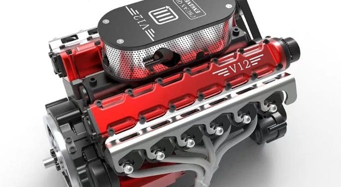 Chuanqi e o fascinante mundo dos motores em miniatura: Um V12 por 2.900 euros