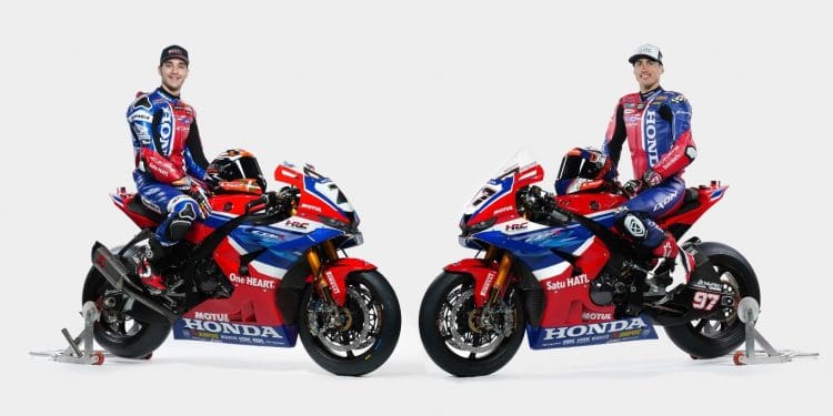 Honda HRC apresenta nova decoração para a temporada 2025 do Mundial de Superbikes