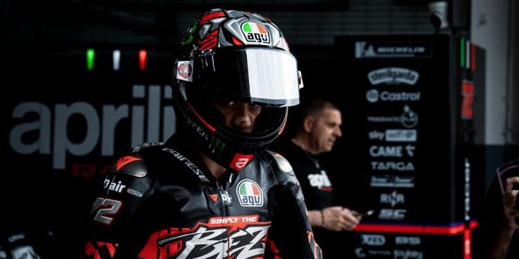 Potência da Aprilia impressiona Marco Bezzecchi, que quer melhorias na eletrónica
