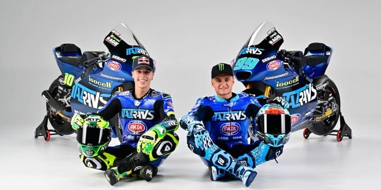 Italtrans Racing Team de Diogo Moreira desvendou a sua equipa para o Moto2