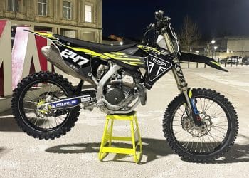 Triumph apoia Tomás Santos, que irá competir em 2025 com a TF 250X em Portugal e fora do país