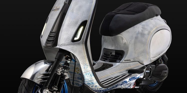 Vespa Sprint Tribute, uma criação da SIP Scootershop inspirada na Ásia
