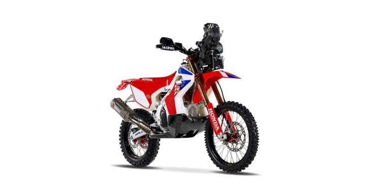 Honda anuncia CRF450RX Rally com a Redmoto