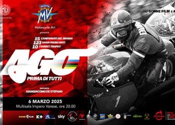 MV Agusta estreia documentário de celebração de Giacomo Agostini