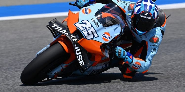 Sobreaquecimento no pneu dianteiro tramou Raúl Fernández em Buriram: ‘Antes estava a lutar bem, mas depois fiquei 1,5s mais lento’