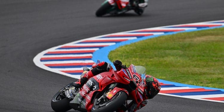 Francesco Bagnaia igualou o seu melhor registo de pontos após dois GP no MotoGP