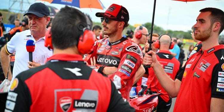Gigi Dall’Igna acredita que Pecco Bagnaia vai regressar à sua melhor forma: ‘Vai voltar ao nível que conhecemos, e em breve’