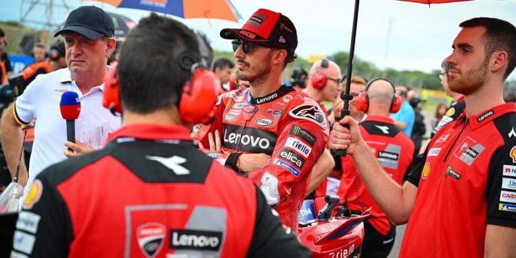 ‘O Pecco Bagnaia não devia ter de trabalhar tanto para um terceiro lugar’ – Gigi Dall’Igna