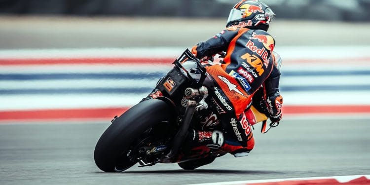 KTM RC16 complicou planos de Maverick Viñales em Austin: ‘A moto parou duas vezes’