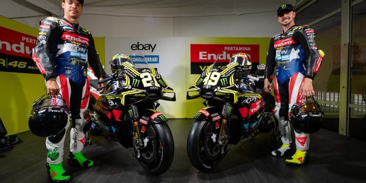 A decoração especial da VR46 para o GP das Américas
