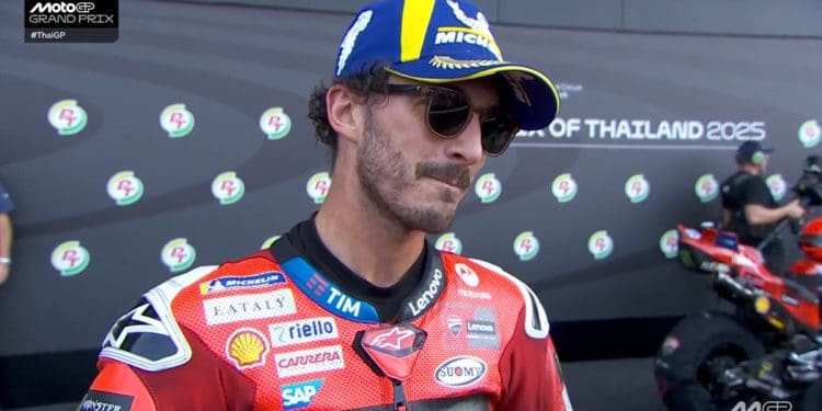 ‘O Marc Márquez esteve a brincar conosco a corrida toda’ – Francesco Bagnaia