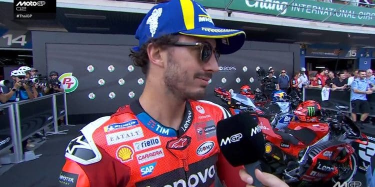 Francesco Bagnaia arriscou na Q1: ‘O primeiro cabelo branco na minha cabeça apareceu hoje’