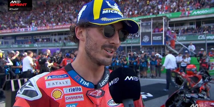 ‘Tenho a mesma sensação do ano passado durante a Sprint’ – Francesco Bagnaia