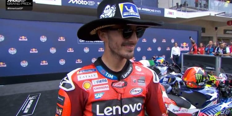 ‘Que sentimento fantástico estar de regresso ao degrau mais alto do pódio depois de um período tão difícil’ – Pecco Bagnaia