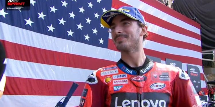 ‘Feliz pelo resultado’ Pecco Bagnaia admite que ‘precisava «apenas» de demasiadas voltas’ para ser competitivo