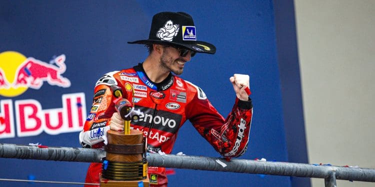‘Sei que a vitória só aconteceu por causa da queda do Marc Márquez’ – Francesco Bagnaia