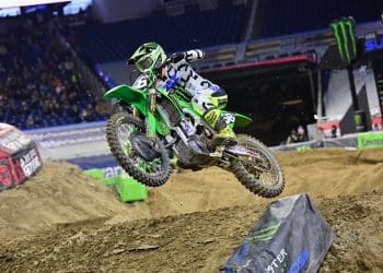 Seth Hammaker ditou superioridade no AMA 250SX em Indianápolis