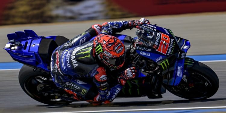 ‘Não esperava sentir-me assim tão mal, a pressão frontal estava bastante alta’ – Fabio Quartararo