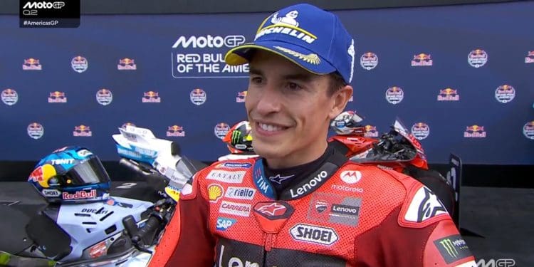 ‘Preciso de manter a velocidade, mas tentado pilotar de forma mais suave’ – Marc Márquez