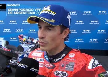 ‘Com o segundo pneu, só ataquei sozinho e fui capaz de pilotar melhor’ – Marc Márquez