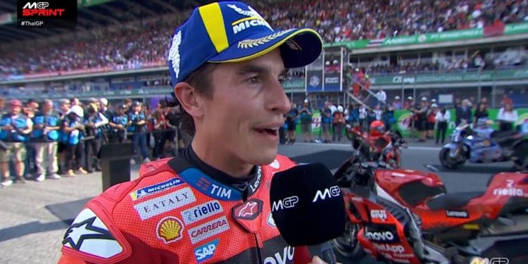 ‘Foi um sábado perfeito; amanhã precisamos de estar no pódio’ – Marc Márquez