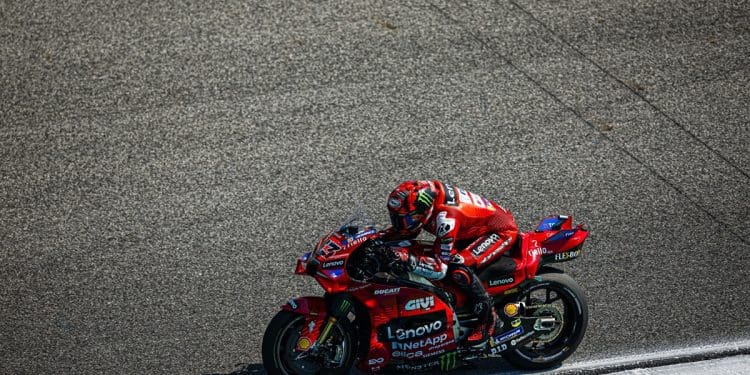 ‘Não estive sequer perto de os parar’ – Francesco Bagnaia