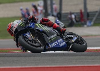 Problemas técnicos dificultaram corrida de Quartararo em Austin: ‘Após cair tive de usar a moto de reserva, que estava diferente’