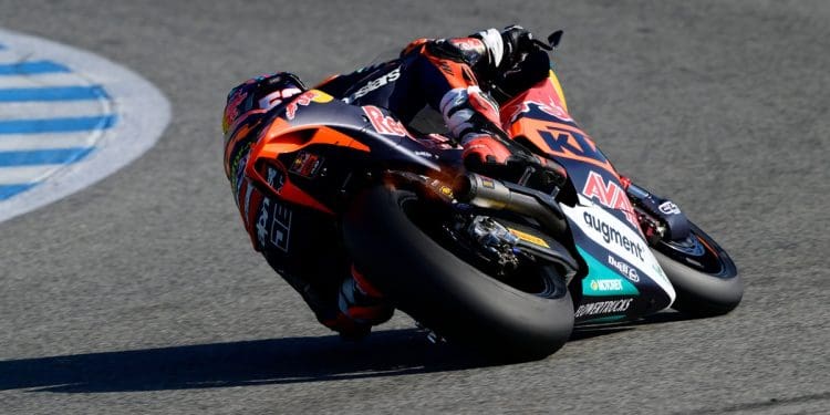 Deniz Öncü imposed himself in FP2 of the Thai GP in Moto2