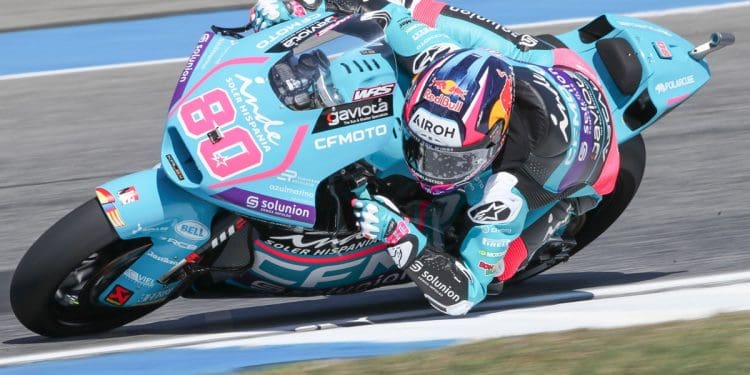 Estreia de David Alonso no Moto2 foi árdua: ‘A segunda pior corrida da minha vida’