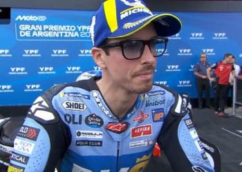 ‘Não fui capaz de melhorar com o último pneu mas estou super feliz por estar na fila da frente e mais próximo do Marc’ – Álex Márquez