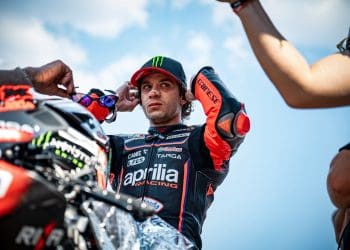 Marco Bezzecchi sem queixas da Aprilia no calor: ‘Esteve mesmo boa’