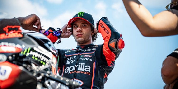 Marco Bezzecchi sem queixas da Aprilia no calor: ‘Esteve mesmo boa’