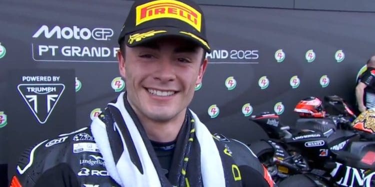 ‘A minha cabeça estava destruída nas últimas voltas mas tentei manter a calma, o ritmo e não sobreaquecer o pneu’ – Manuel González