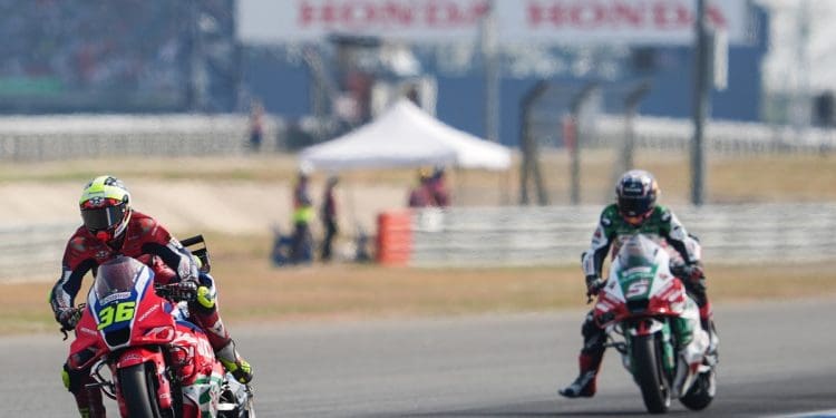 Joan Mir aponta a ser o «melhor dos outros»: ‘Não conseguimos competir com a Ducati, mas com os outros…’